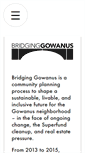 Mobile Screenshot of bridginggowanus.org